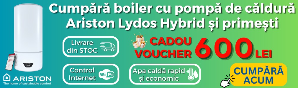 Voucher cadou 600 ron Lydos Hybrid