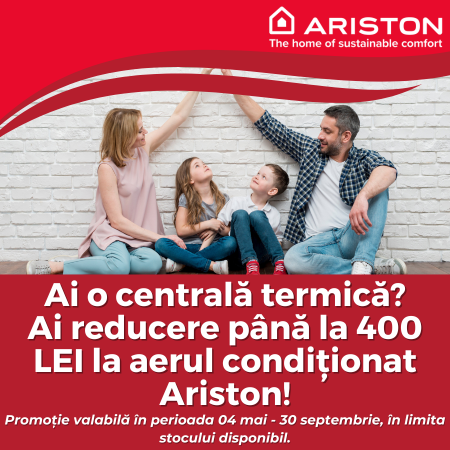 Reducere Aer conditionat Ariston