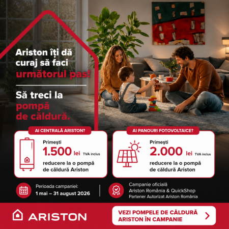 Reduceri pompe caldura ariston