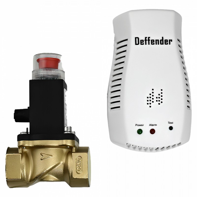 Poza Detector de gaz Division Gas Deffender SDI + electrovalva. Poza 19876