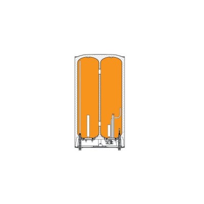 Poza Boiler electric Ferroli Titano Twin 80 litri control prin internet, wi-fi. Poza 17734