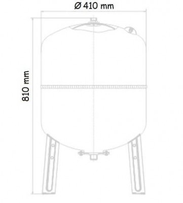 Poza Vas expansiune vertical cu suport Aquasystem VAV80L. Poza 18406