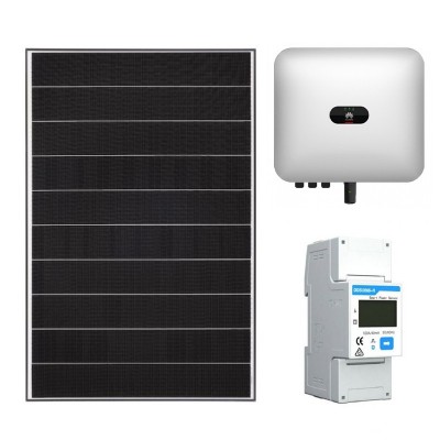 Poza Pachet panou solar fotovoltaic Vitovolt 300 M400 WE monocristalin 3 kWp si contor monofazat Huawei DDSU666/5 prindere tigla/tabla. Poza 19758