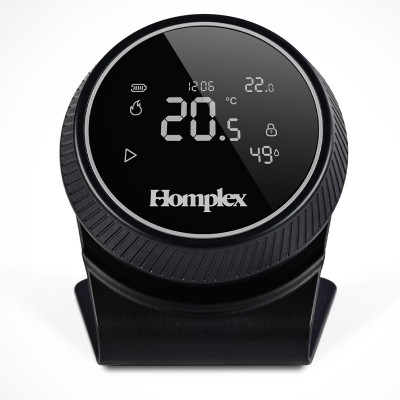 Poza Termostat ambiental programabil inteligent Homplex NX1, wireless, control prin internet - NEGRU. Poza 20273