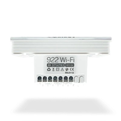 Poza Termostat programabil cu fir pentru incalzire in pardoseala Homplex 922 Wi-Fi Alb, montaj in doza. Poza 24754