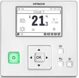Poza Pompa de caldura aer-apa monobloc Hitachi Yutaki M, 4.3 kw, monofazata, R32. Poza 25153