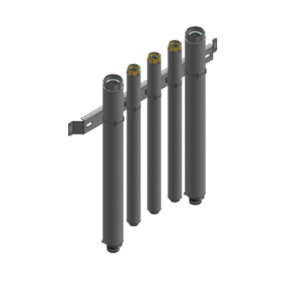 Set de racorduri hidraulice circuit de incalzire pentru instalare aparenta in sus - Viessmann Vitocal 111-S