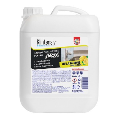 Solutie de curatare INOX - Klintensiv - 5 litri