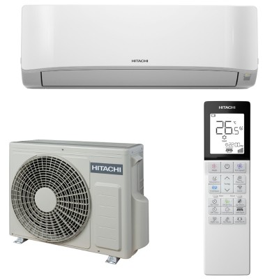 Poza Aparat aer conditionat Hitachi airHome 400, Inverter, 7000 BTU, Clasa A++, control WiFi, Mold Guard. Poza 24850