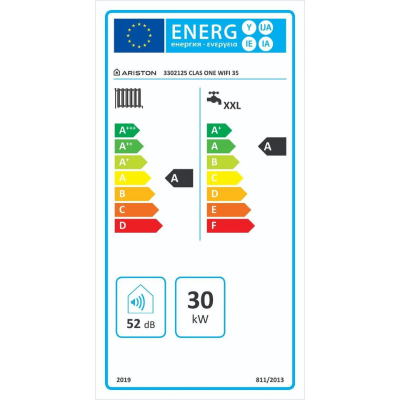 Poza Centrala termica in condensare Ariston Clas One WIFI 35 KW. Poza 28829