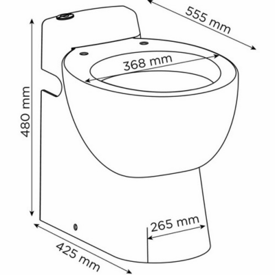 Poza Pompa pentru ape uzate SFA SANIFLO SANICOMPACT PRO - 550 W C5LV/C11LV. Poza 29198