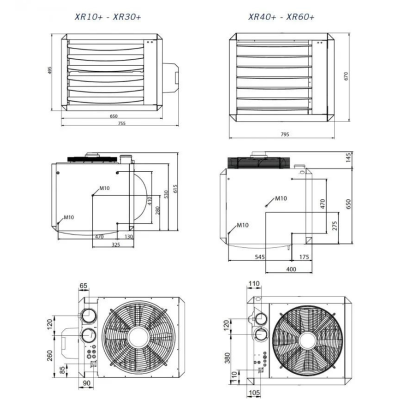 Poza Aeroterma pe gaz Winterwarm XR20+ 22.8 kW. Poza 29656