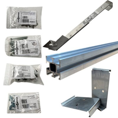 Set prindere acoperis inclinat tigla 2XSV panouri solare VITOSOL Z005184 VIESSMANN
