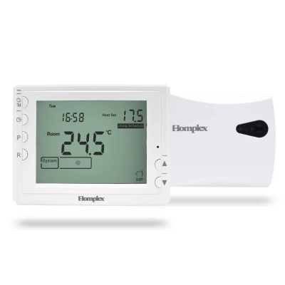 Poza Termostat ambiental programabil cu radiofrecventa (wireless) Homplex DG 909 RF. Poza 32541