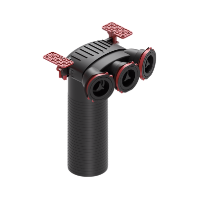 Poza Plenum ventilatie Heatpex Aria Connect, diametru 75mm x 3 porturi si port terminal 125mm. Poza 32720