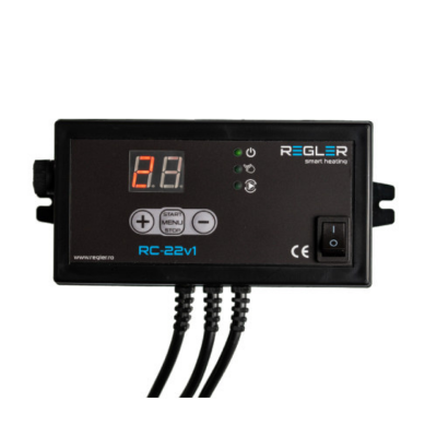 Poza Controler pompa de circulatie Regler RC 22v1, comanda pompa IC, functionare peste temperatura setata. Poza 33032