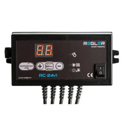 Poza Controler 2 pompe Regler RC 24v1, comanda pompa IC si pompa ACM, alternativ pompa BY-PASS. Poza 33049