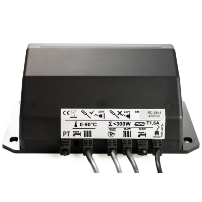 Poza Controler centrala Regler RC 38v1, control pompa si ventilator, optional termostat de ambient. Poza 33065