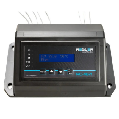 Poza Controler centrala pe lemne/cabune REGLER RC 46v1, control pompa si ventilator. Poza 33213
