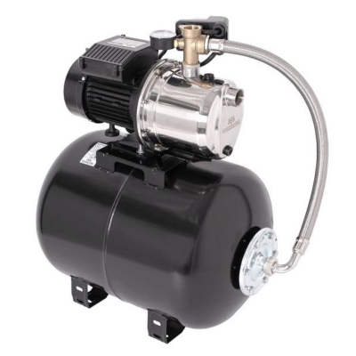 Poza Hidrofor cu pompa autoamorsanta Wasserkonig IL558250, inox, putere 1300 W, debit 4920 l/h, inaltime refulare 55 m, vas de expansiune 50 litri. Poza 33287