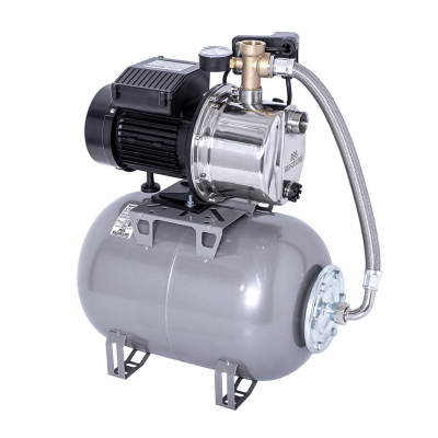 Poza Hidrofor cu pompa autoamorsanta Wasserkonig IS506225, inox, putere 900 W, inaltime refulare 50 m, debit 3720 l/h, vas de expansiune 24 litri. Poza 33819