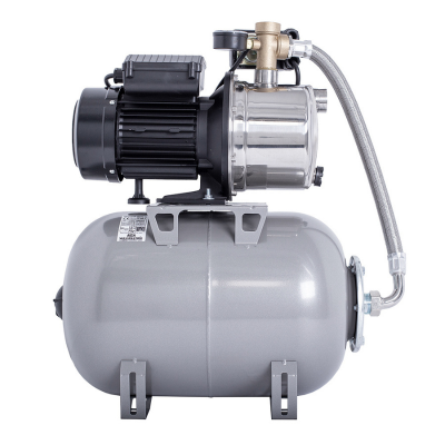Poza Hidrofor cu pompa autoamorsanta Wasserkonig IS506225, inox, putere 900 W, inaltime refulare 50 m, debit 3720 l/h, vas de expansiune 24 litri. Poza 33821