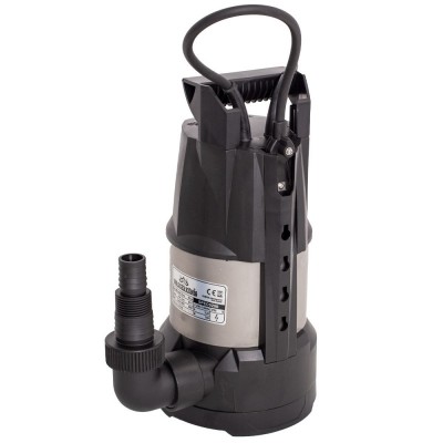 Poza Pompa submersibila din plastic Wasserkonig SPEC9208, particule max. 5 mm, putere 750 W, debit 12500 l/h, H refulare 8.5 m, carcasa motor inox, senzori electronici de nivel. Poza 33839