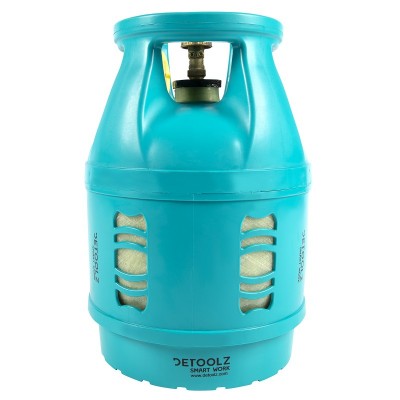 Poza Butelie gaz compozit reincarcabila 6kg/14L Detoolz DZ-CB103, compozit - nu se livreaza incarcata cu gaz. Poza 35167