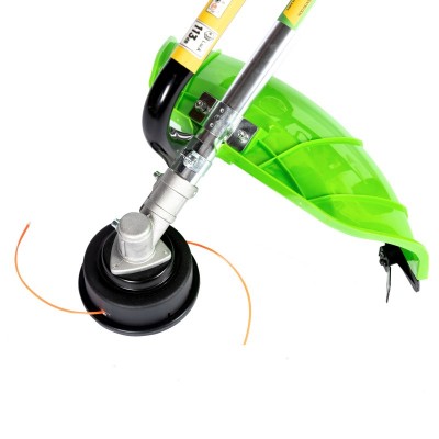 Poza Motocoasa pe benzina cu roti Micul Fermier MF-MC1004-S001-G01, 4CP, 52 CC cu 4 accesorii si pornire rapida. Poza 35621