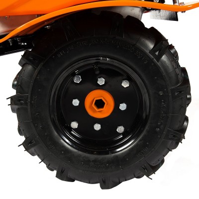 Poza Motocultor Detoolz DZ-M122-S001-G02, 8CP, 212CC, benzina 4T, 1 viteza, 3 viteze, pornire manuala, cu roti. Poza 36589