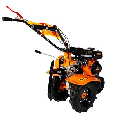 Poza Motocultor Detoolz DZ-M122-S001-G02, 8CP, 212CC, benzina 4T, 1 viteza, 3 viteze, pornire manuala, cu roti. Poza 36595