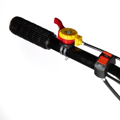 Poza Motocultor Detoolz DZ-M122-S001-G02, 8CP, 212CC, benzina 4T, 1 viteza, 3 viteze, pornire manuala, cu roti. Poza 36602