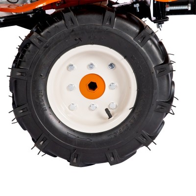 Poza Motocultor Detoolz DZ-MT1004-S001-G01, 8.5CP, 212CC, benzina 4T, 4 viteze, pornire manuala, cu roti. Poza 36718