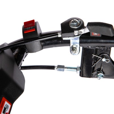 Poza Motocultor Detoolz DZ-MT1004-S001-G01, 8.5CP, 212CC, benzina 4T, 4 viteze, pornire manuala, cu roti. Poza 36720