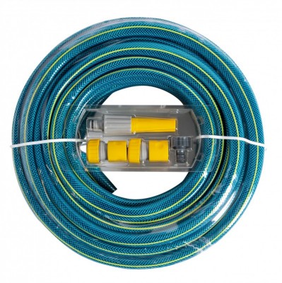 Poza Furtun insertie Bluebos Plus 3/4 toli pentru apa 20m Micul Fermier GF-2123 cu set duze. Poza 37147