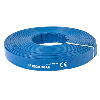 Poza Furtun apa refulare Flat PVC 1 tol pentru apa 50m Micul Fermier GF-1424. Poza 37252