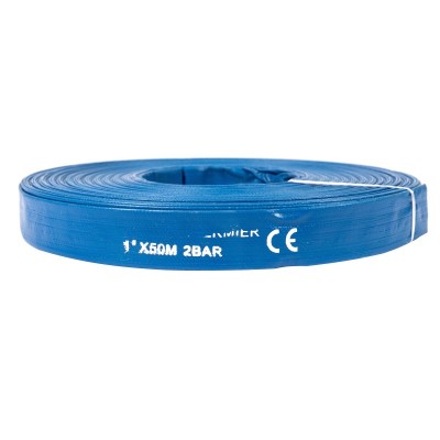 Poza Furtun apa refulare Flat PVC 1 tol pentru apa 50m Micul Fermier GF-1424. Poza 37254