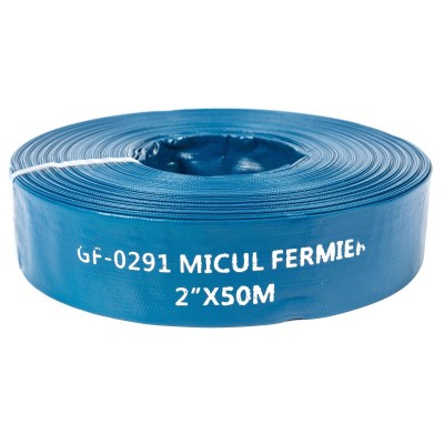 Poza Furtun apa refulare Flat PVC 2 toli pentru apa 50m Micul Fermier GF-0291. Poza 37266
