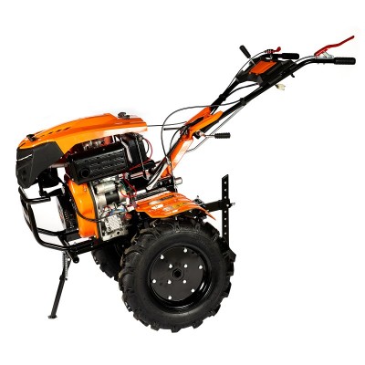 Poza Motocultor Detoolz DZ-MT1005-S001-G01, 11CP, 418CC, benzina 4T, 3 viteze, pornire electrica, cu roti. Poza 37427