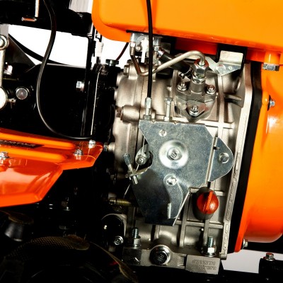Poza Motocultor Detoolz DZ-MT1005-S001-G01, 11CP, 418CC, benzina 4T, 3 viteze, pornire electrica, cu roti. Poza 37434