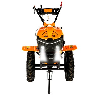 Poza Motocultor Detoolz DZ-MT1005-S001-G01, 11CP, 418CC, benzina 4T, 3 viteze, pornire electrica, cu roti. Poza 37439