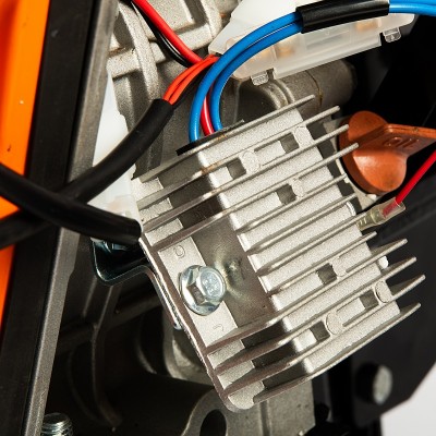 Poza Motocultor Detoolz DZ-MT1005-S001-G01, 11CP, 418CC, benzina 4T, 3 viteze, pornire electrica, cu roti. Poza 37445