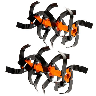 Poza Motocultor Detoolz DZ-MT1005-S001-G01, 11CP, 418CC, benzina 4T, 3 viteze, pornire electrica, cu roti. Poza 37446