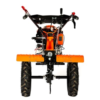 Poza Motocultor Detoolz DZ-MT1005-S001-G01, 11CP, 418CC, benzina 4T, 3 viteze, pornire electrica, cu roti. Poza 37449