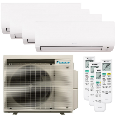 Poza Aer conditionat multisplit Daikin Comfora Bluevolution, 4 x 7000 BTU, inverter, control WIFI, clasa A+++. Poza 37964