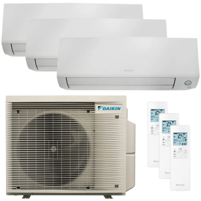 Poza Aer conditionat multisplit Daikin Perfera W Bluevolution 2 x 7000 + 12000 BTU, inverter, control WIFI, clasa A+++. Poza 37997