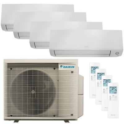 Poza Aer conditionat multisplit Daikin Perfera W Bluevolution 3 x 7000 + 9000 BTU, inverter, control WIFI, clasa A+++. Poza 37998