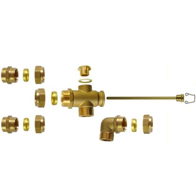 Poza Kit de conectare Regulus pentru panouri solare tip KPC, KPR, KPG si KPH. Poza 38448
