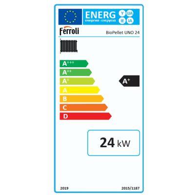 Poza Centrala termica pe peleti Ferroli Biopellet Uno 24 kW. Poza 39169
