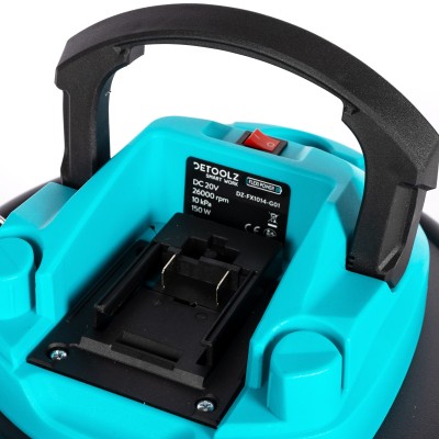 Poza Aspirator de cenusa cu acumulator Detoolz DZ-FX1014-G01, 150W, cu rezervor de 12L si filtru HEPA. Poza 39278
